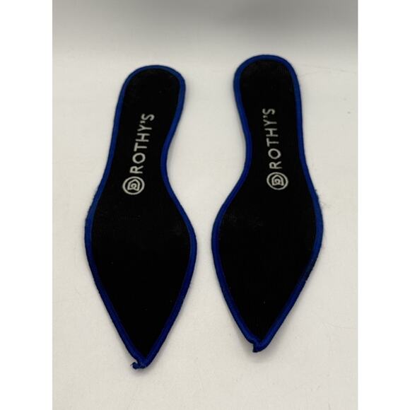 Rothy's "The Point" Cloud Grey Birdseye Ballet Flats Shoes Comfort womens 8 - Picture 6 of 15